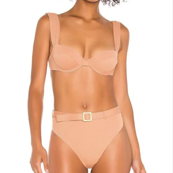 Weworewhat Claudia Bikini Top (L) bottom (S) - Picture 1 of 4